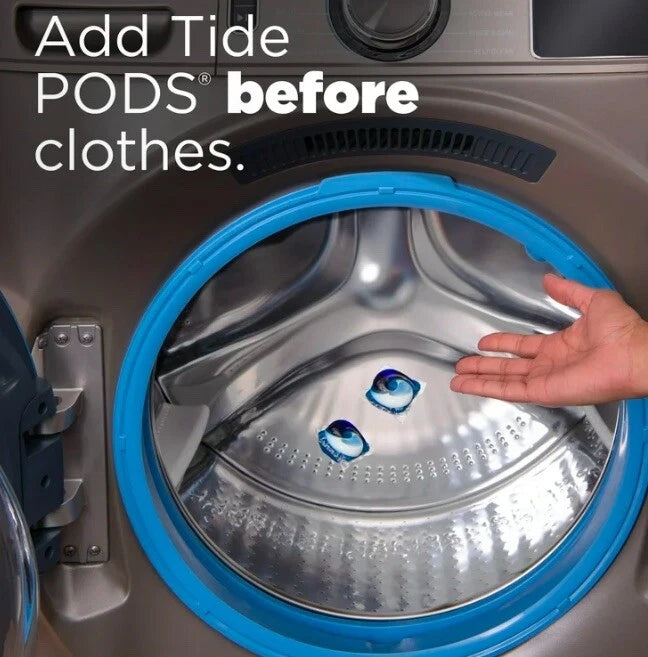 (2xPack)Tide Pods, Laundry Detergent, Spring Meadow 3 In 1, 16 count