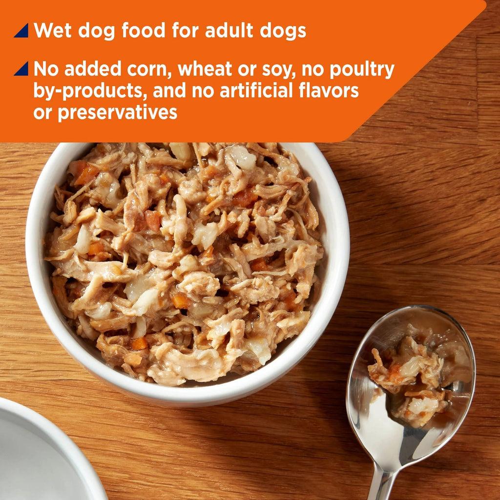 Nature’s Recipe Chicken & Brown Rice Recipe in Savory Broth Wet Dog Food, 2.75 oz. Cup