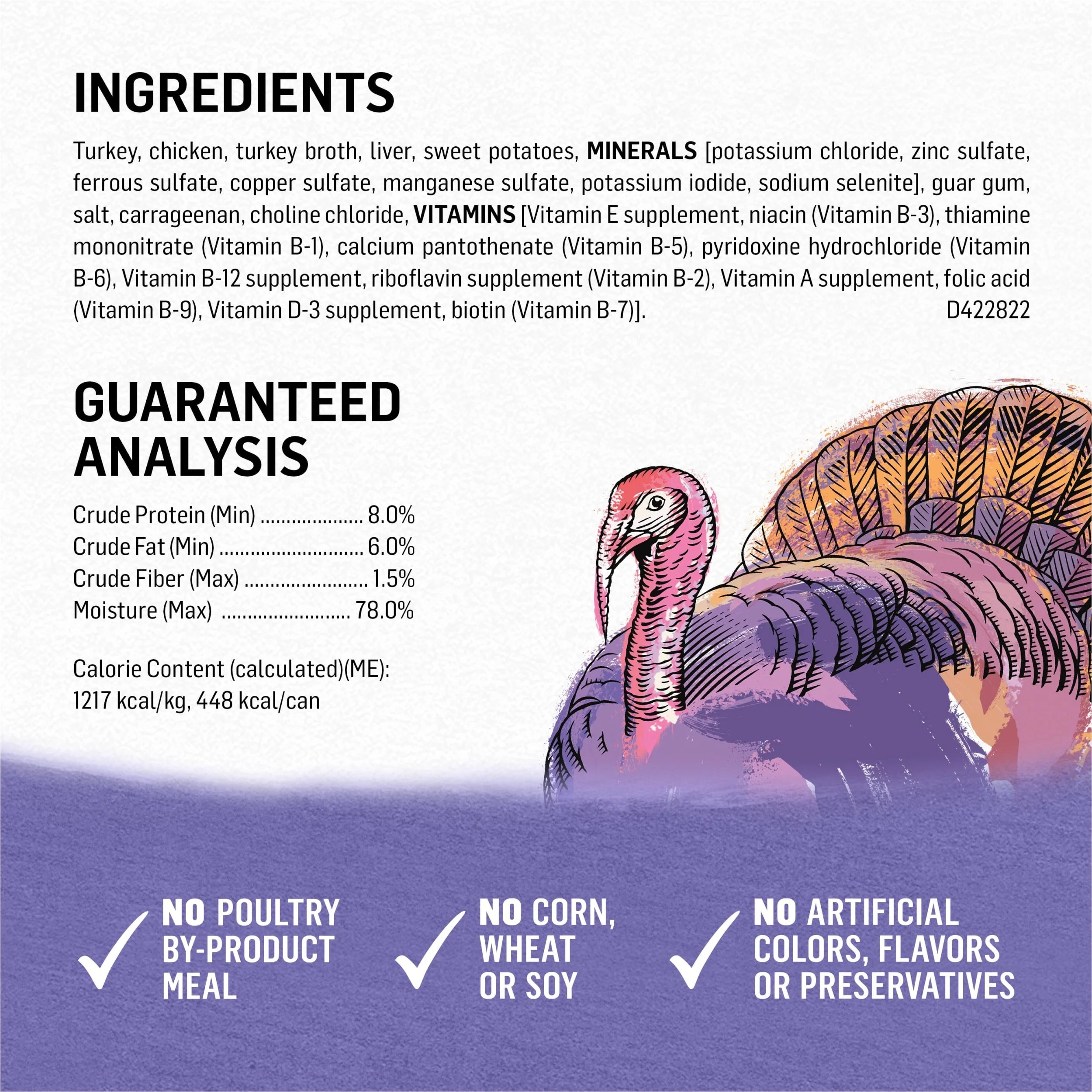 (4 pack) Purina Beyond Ground Entree Wet Dog Food Natural Soft Grain Free Turkey & Sweet Potato, 13 oz Can