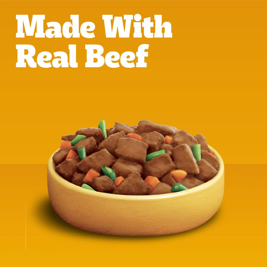 Pedigree Choice Cuts In Gravy Adult Canned Soft Wet Dog Food, Steak & Vegetable Flavor, 13.2 Oz. Can